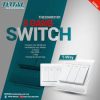 4 Gang Electric 1 Way Switch THESSH04101